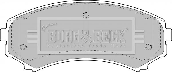 BORG & BECK Jarrupala, levyjarru BBP1891